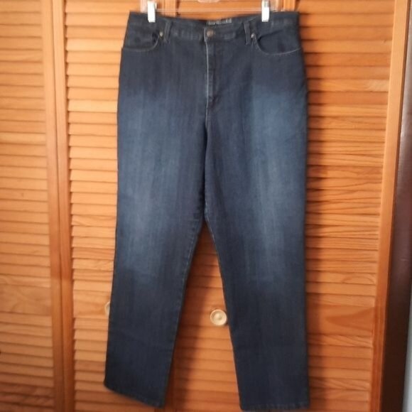 Gloria Vanderbilt All Around Slimming Effect Amanda Denim Jeans Size 18 - Picture 1 of 7